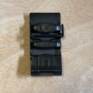 Black Anson Belt Buckle